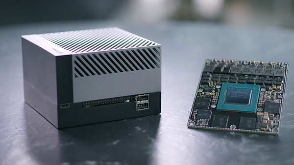 Figure 1: The NVIDIA Jetson AGX Orin devkit & module